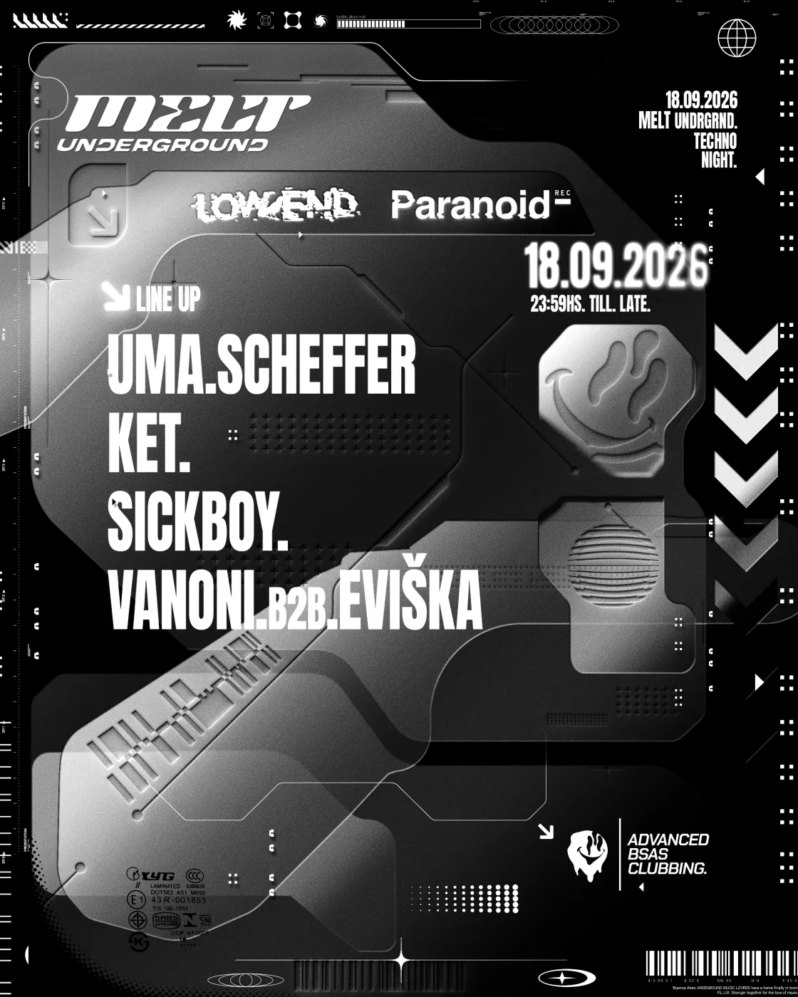 LOWEND X PARANOID X MELT